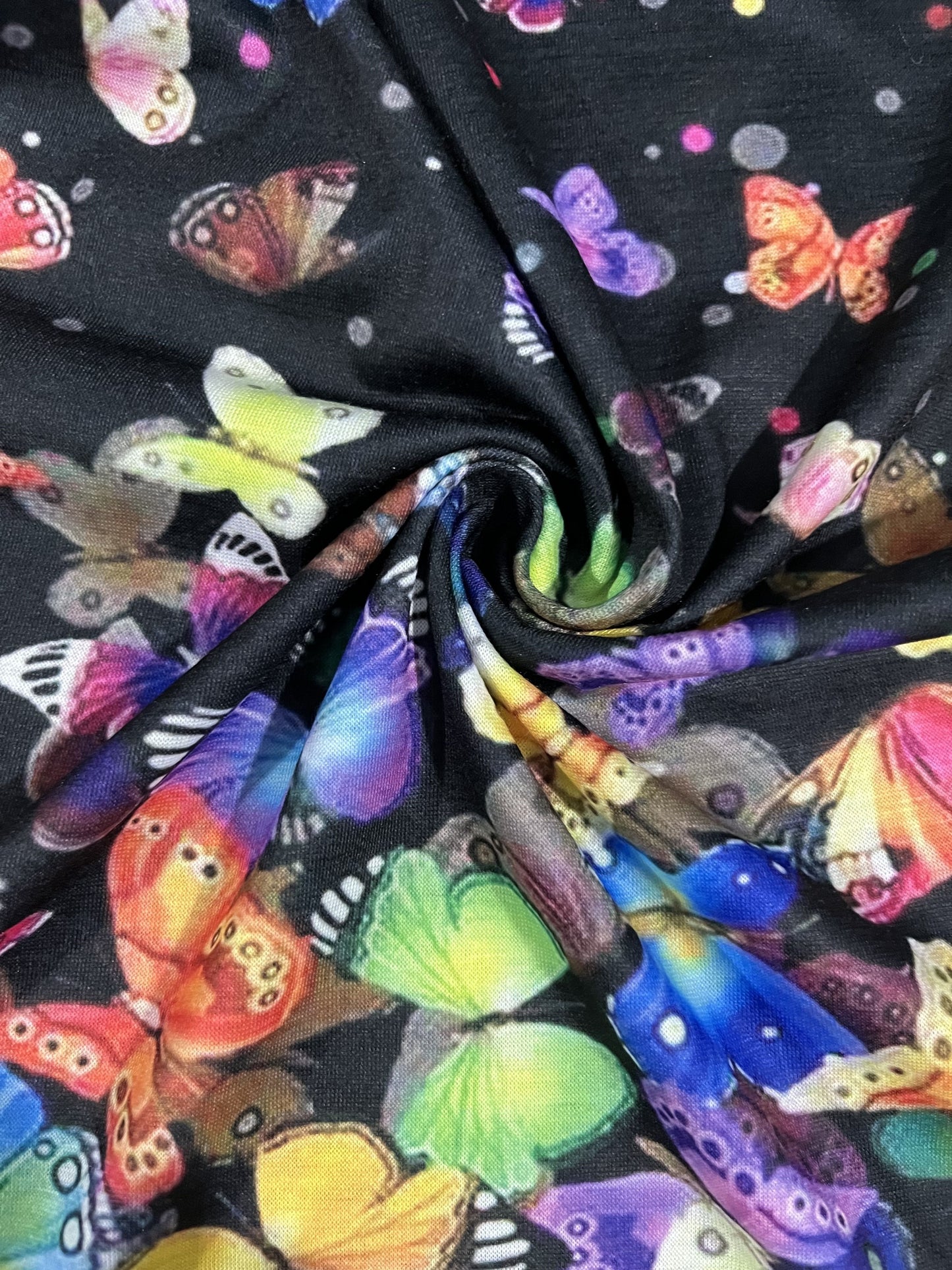 Girls Magical Butterfly Print Sleeveless Dress - Flowy Summer Wardrobe Staple for Casual & Elegant Adventures