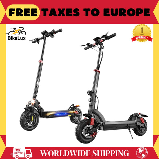 iScooter IX4/IX6 Electric Scooter 800W/1000W Powerful Electric Kick Scooter 10INCH 11INCH OFFroad Tire E Scooter 40-45km