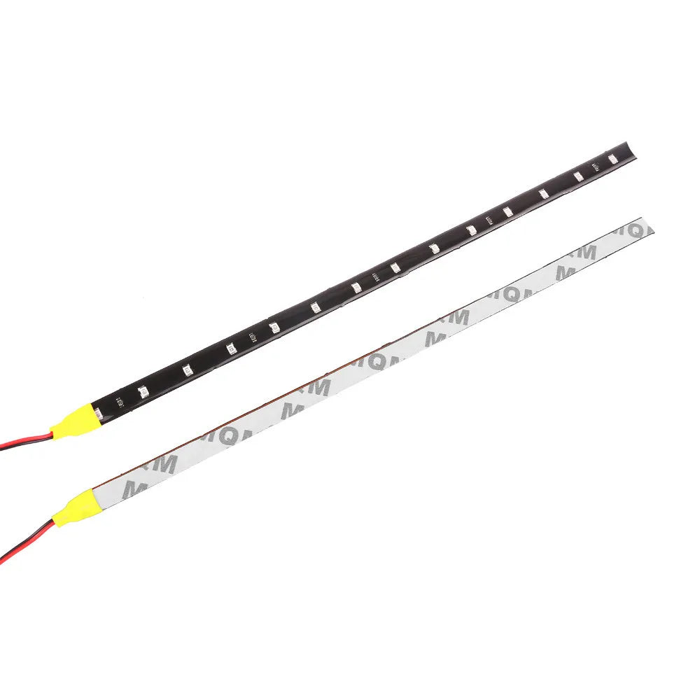 2PCS 3528 1210 Patch Waterproof LED Soft Light Strip 30CM15 Automobile 12V Atmosphere Lamp Universal Type SMD 3W 30CM