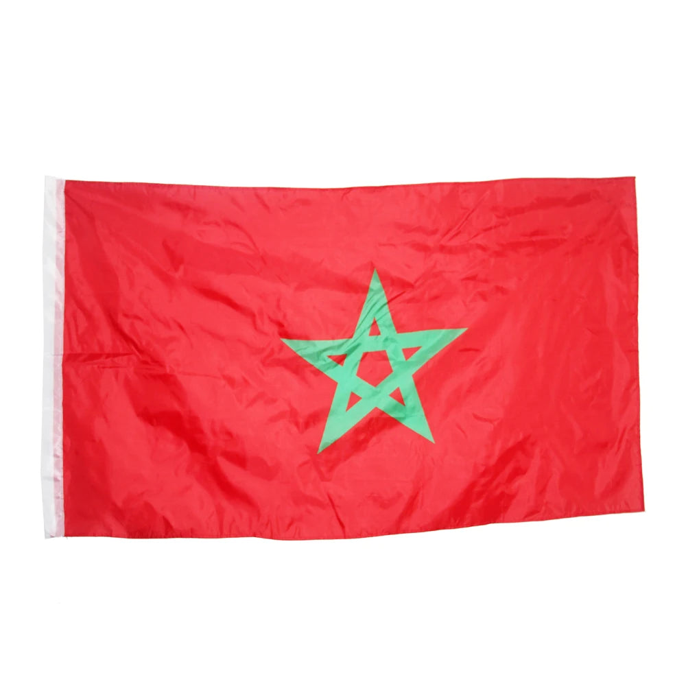 Candiway 90x 60 CM The Kingdom of Morocco flag Morocco decorative for Decoration