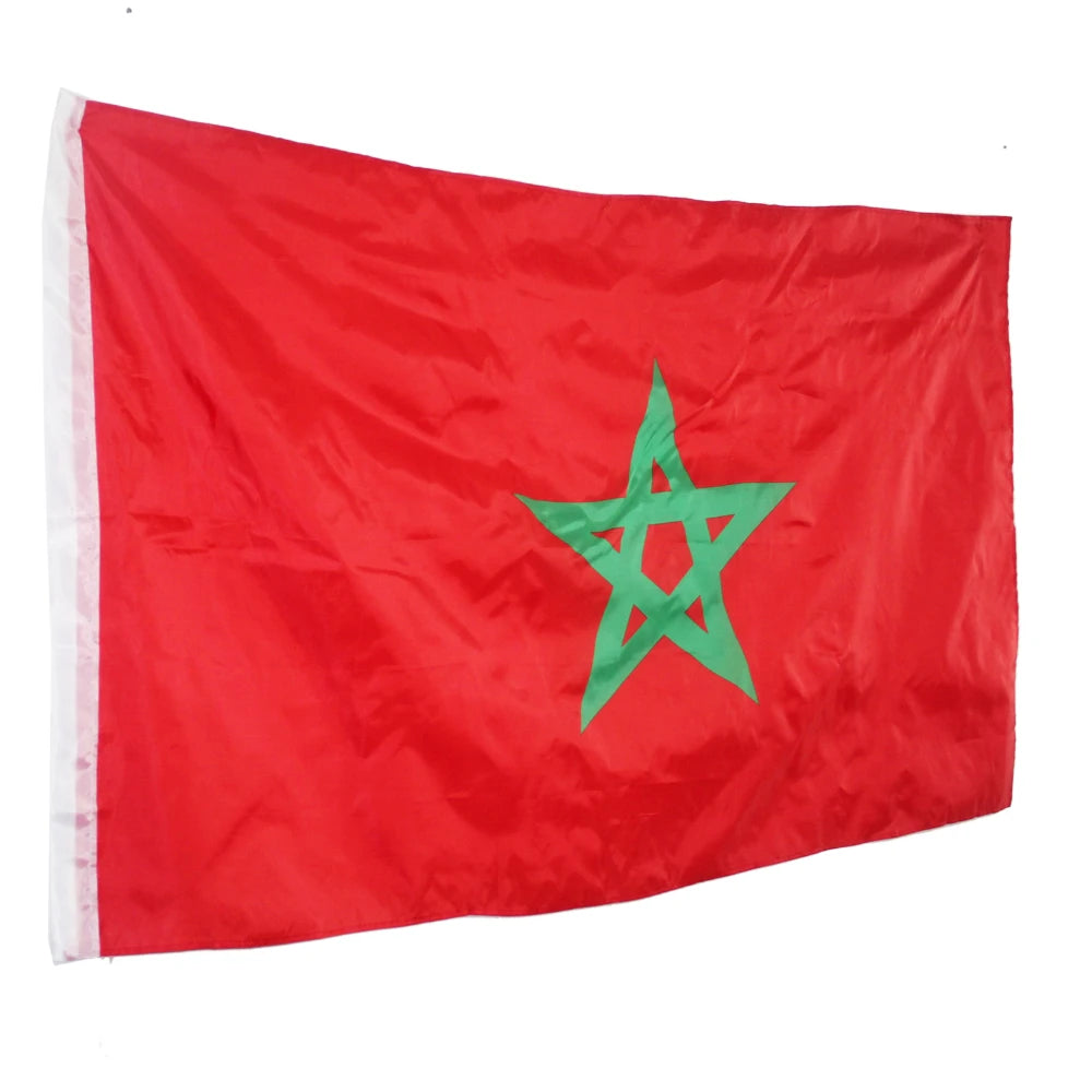 Candiway 90x 60 CM The Kingdom of Morocco flag Morocco decorative for Decoration