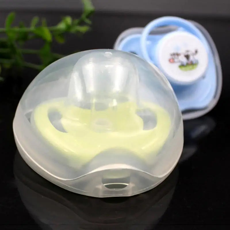 Soother Container Nipple Storage Portable Infant Newborn Baby Pacifier Case Box Nipple Shield Case Pacifier Holder Storage Box