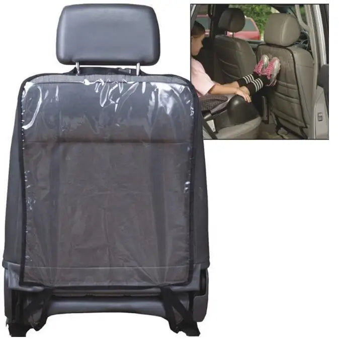 1pcs Car Auto Seat Back Protector Cover Detachable For Children Kick Mat Mud Clean Plastic Anti-kick Pad