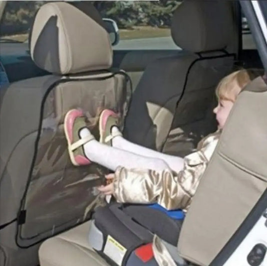 1pcs Car Auto Seat Back Protector Cover Detachable For Children Kick Mat Mud Clean Plastic Anti-kick Pad
