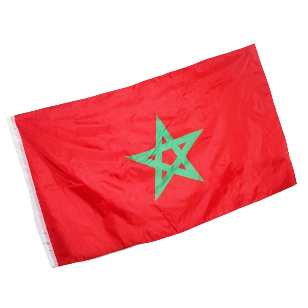 Candiway 90x 60 CM The Kingdom of Morocco flag Morocco decorative for Decoration