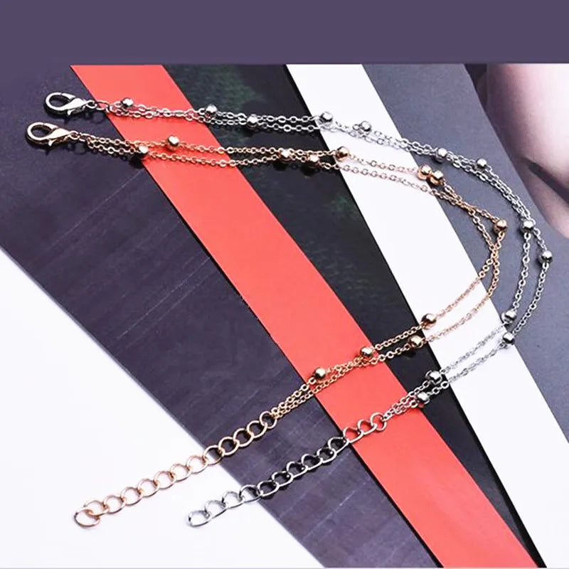 Lightning Love Bracelets Copper Beads Bracelet Luxury Pearl Chain Link Bracelets Women Ladies OL Style