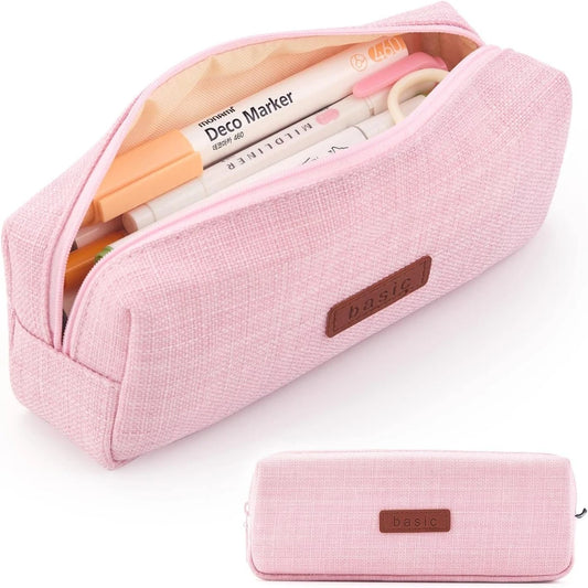 Kawaii  Pencil Case for Girls Boys Large Capacity Cute Washable Pen Cosmetic Bag Multicolor Optional School Supplies Stationery