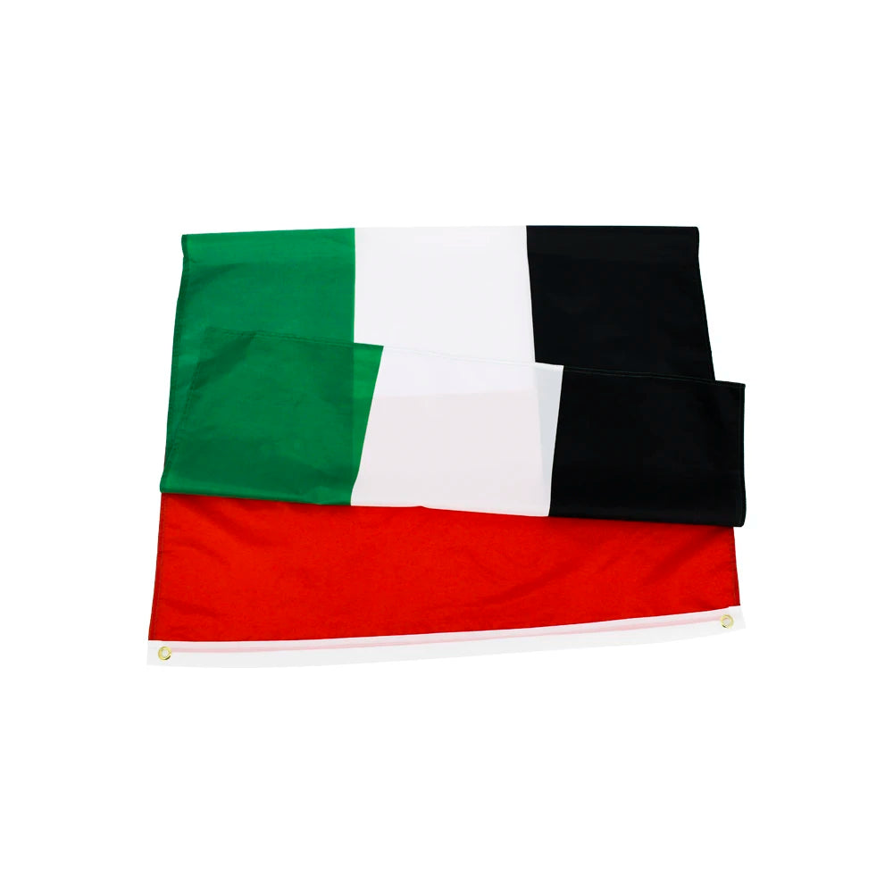 60×90 90x150 120×180CM UAE United Arab Emirates Emirate Emblem Flag Polyester Printed Banner Tapestry For Decor