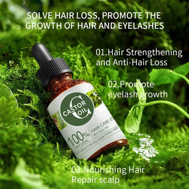 30ml Hair Growth Essential Oil Strengthening Plant Hair Nutrition Oil For Women Hair Care Supplies For Straight Curly Long Hair