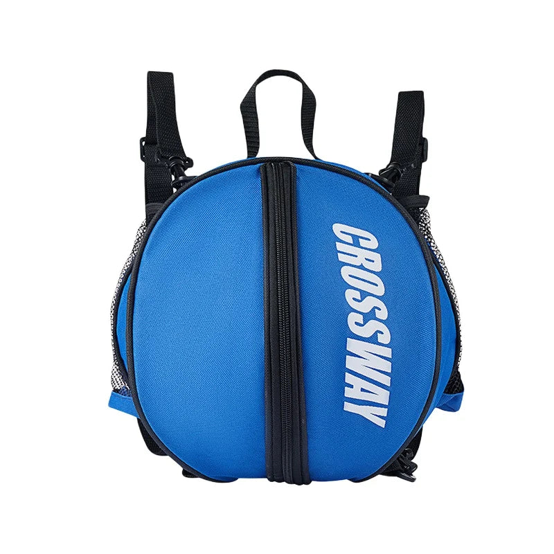 1PC Adjustable Shoulder Strap 2 Side Mesh Pockets Basketball Bag Sports Ball Bag Soccer Shoulder Bag Holder Carrier