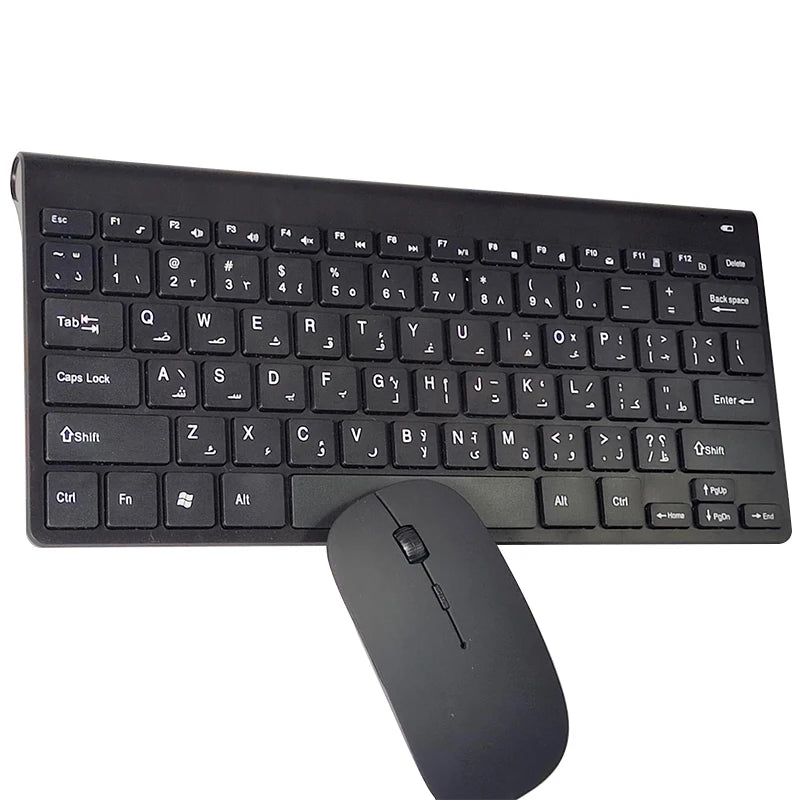Arabic keyboard Arabic wireless keyboard and mouse set Arabic learning keyboard wireless keyboard and mouse