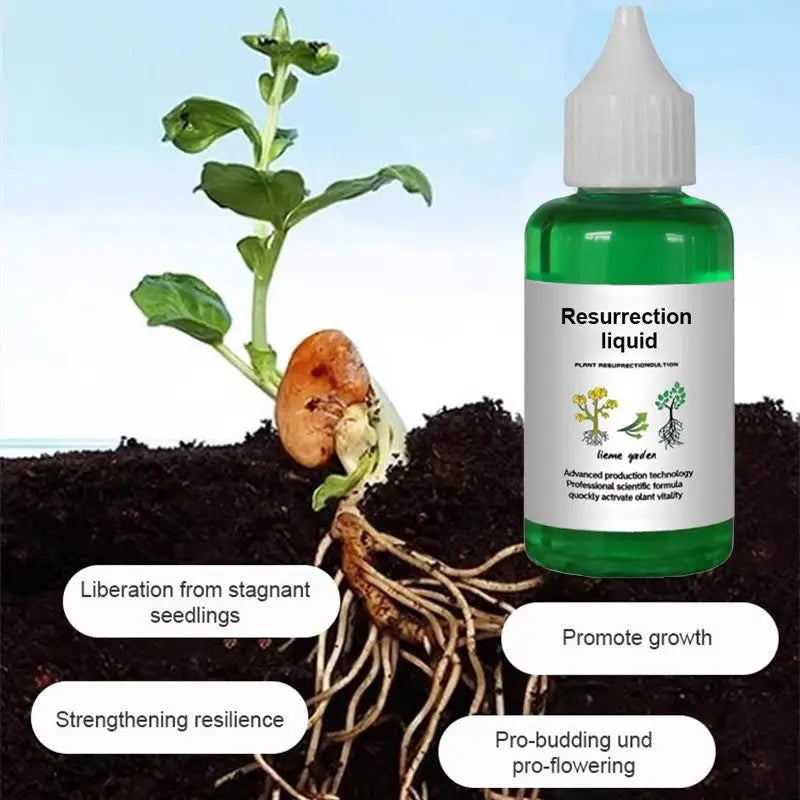 50ML Plant Nutrient Promote Sprouting Rapid Flowering Fast Potting Rooting Plant Nutrient Solution Supplement Garden Tool