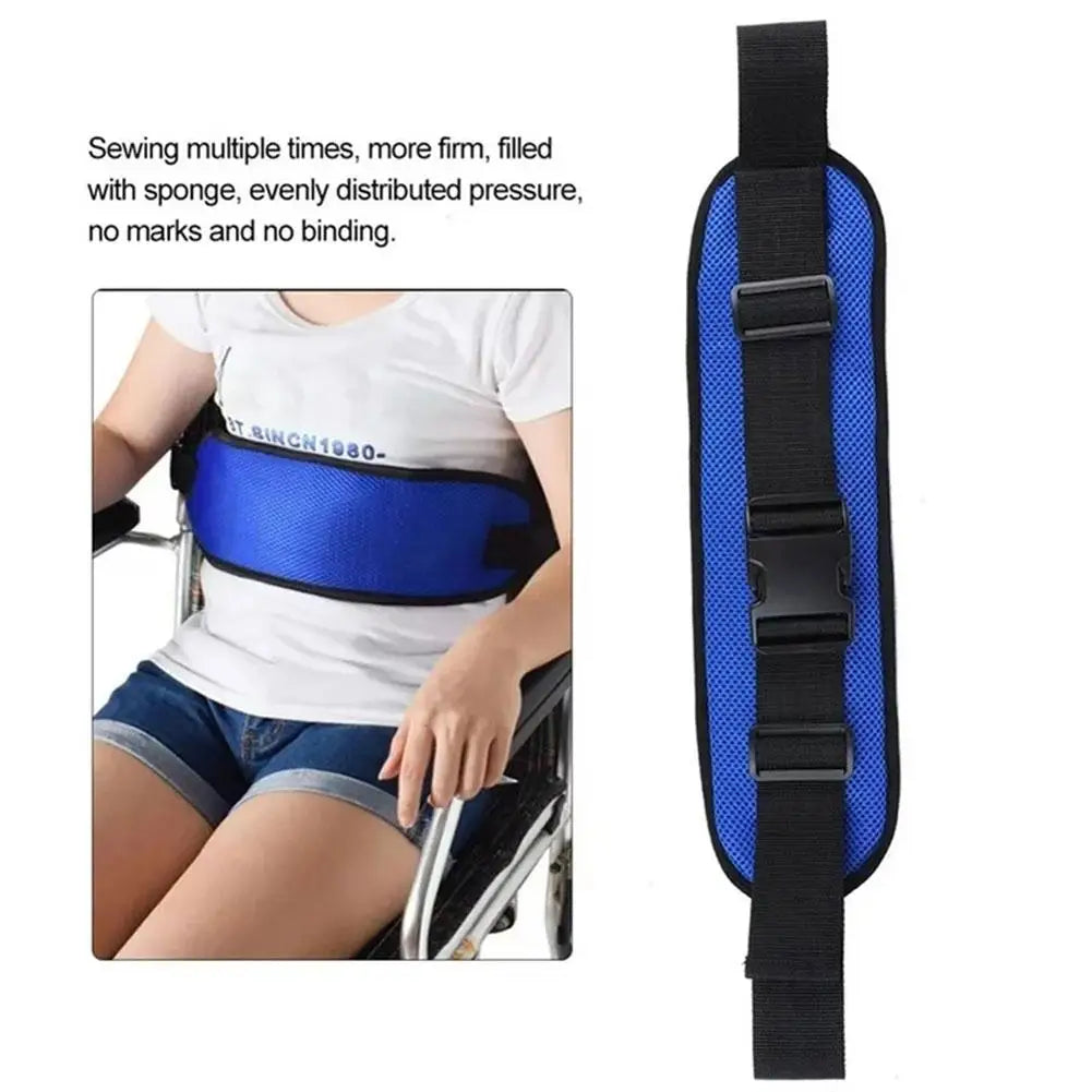 Anti Fall Wheelchair Seat Belt Adjustable Quick Release Restraints Straps Chair Waist Lap Strap For Elderly Or Legs Patient Care