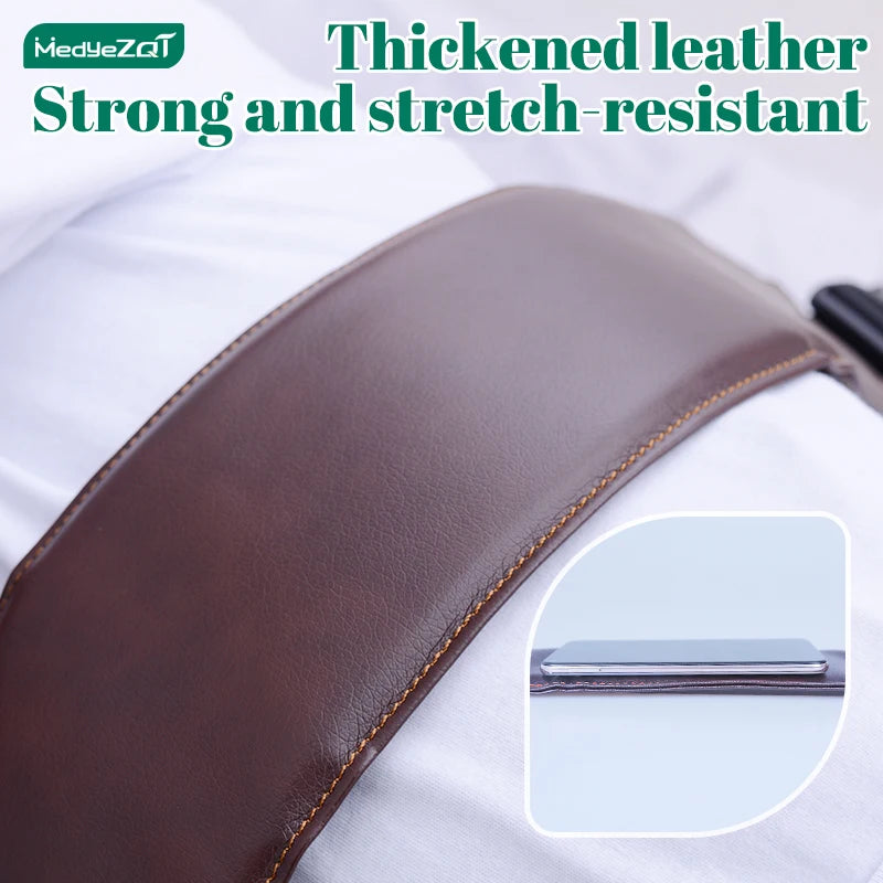 Bed Restraint Strap Anti-Fall Waist Belt for Elderly, Patient Adjustable Hospital Bed Restraint Wheelchair Seat Safety Belt