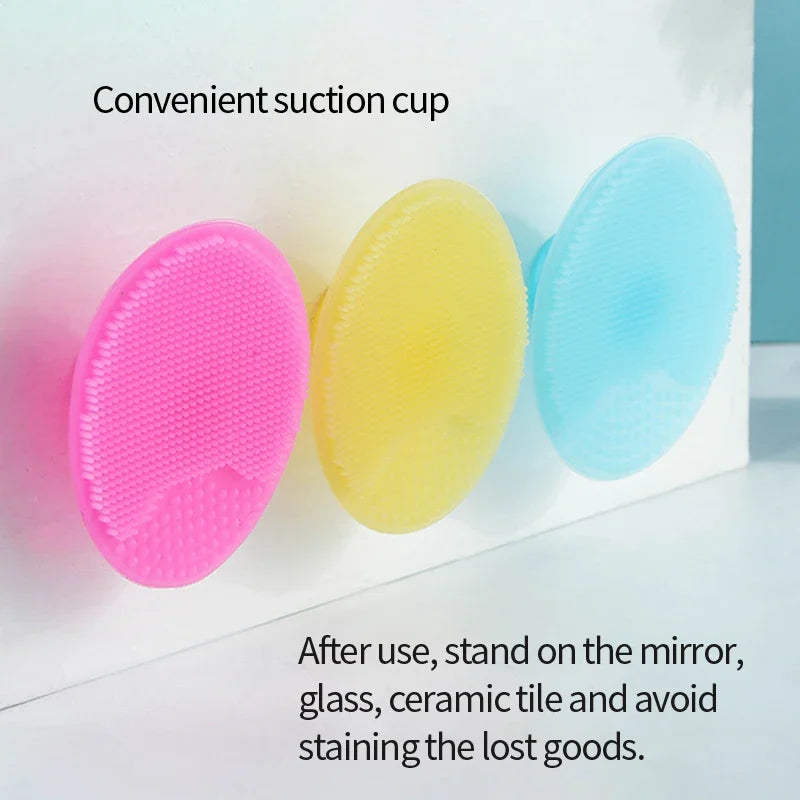 New Soft Silicone Baby Bath Head Massage Brushes Hair Washing Brush Scalp Comb Kids for Newborn Bath Wipe Washing Hair Tools