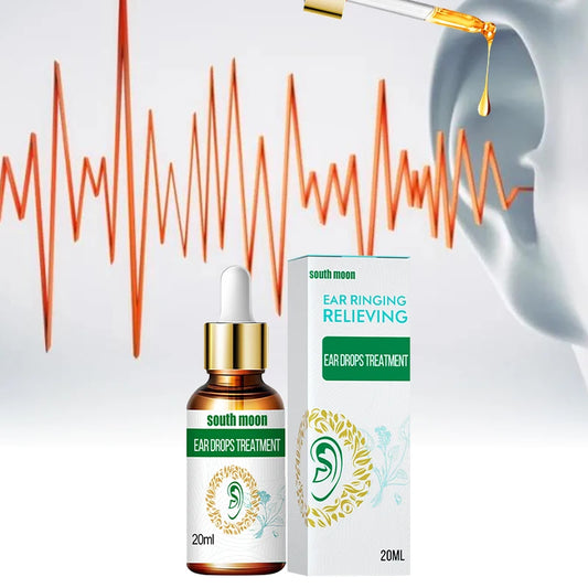 Tinnitus Relief Ear Drops Hearing Loss Improvement Liquid Deafness Earache Itchy Pain Ear Ringing Treatment Medical Medicine