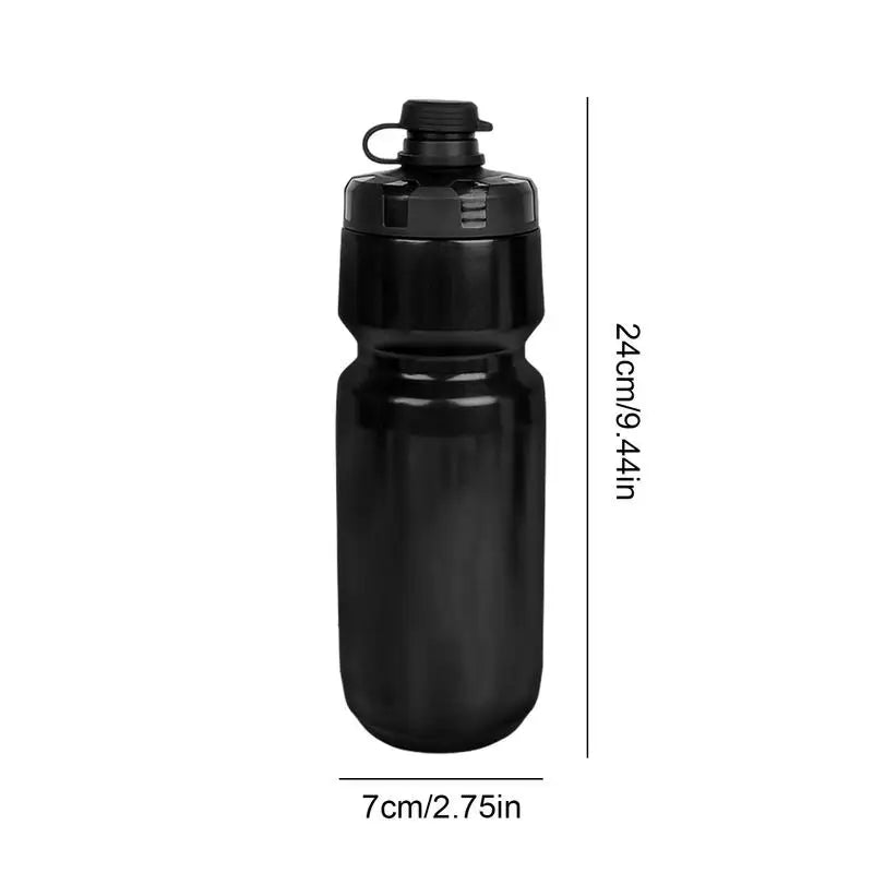 Bicycle Water Bottle 720ML Easy Squeeze Soft Fitness Hydration Bottle Riding Supplies For Men Women Youth Teenagers And Cyclists