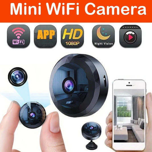 New 1080P HD Mini Camera WiFi Wireless Monitoring Night Security Protection Surveillance Remote Monitor Wifi Cameras Smart Home