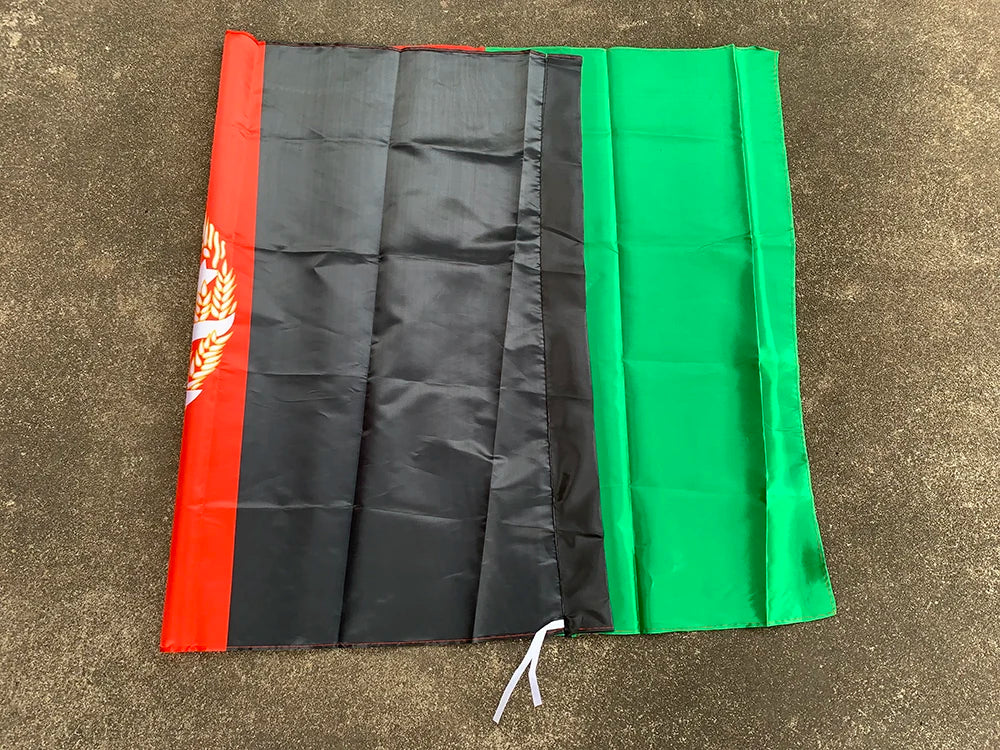 Z-ONE FLAG Afghanistan Flag 90 x 150cm Banner Afghani Kabul Hanging parade Festival Indoor Outdoor Home decoration