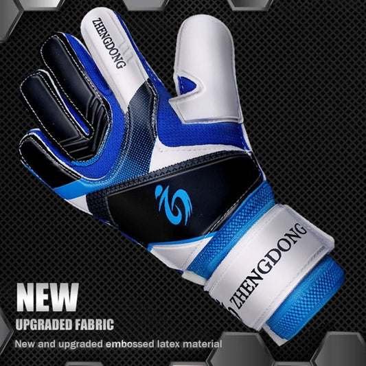Professional Goalkeeper Gloves Football Latex Thickened Protection Goalkeeper Soccer Sports Football Finger Protection Gloves