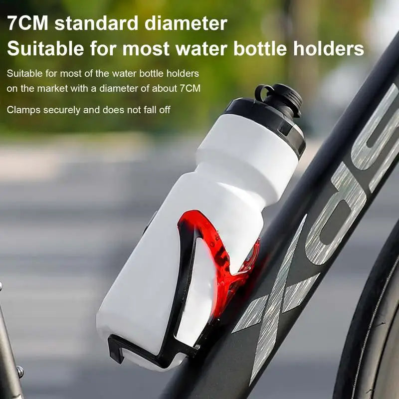 Bicycle Water Bottle 720ML Easy Squeeze Soft Fitness Hydration Bottle Riding Supplies For Men Women Youth Teenagers And Cyclists