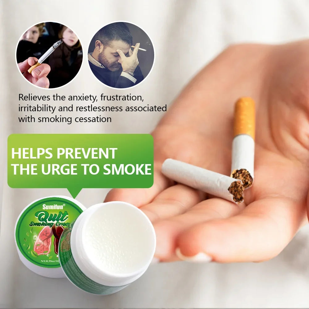 2pcs Anti Smoking Balm 21mg Content Balm Plaster Transdermal Fast Effective Stop Smoking Aid Support Approved Quit Smoking Aid