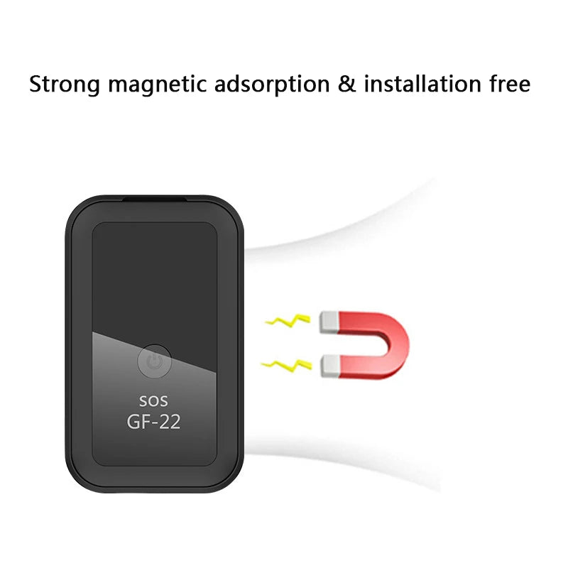 GF22 Magnetic Mini Car GPS Tracker Real Time Tracking Locator Device GPS Tracker Vehicle Locator For Car Motorcycle Truck