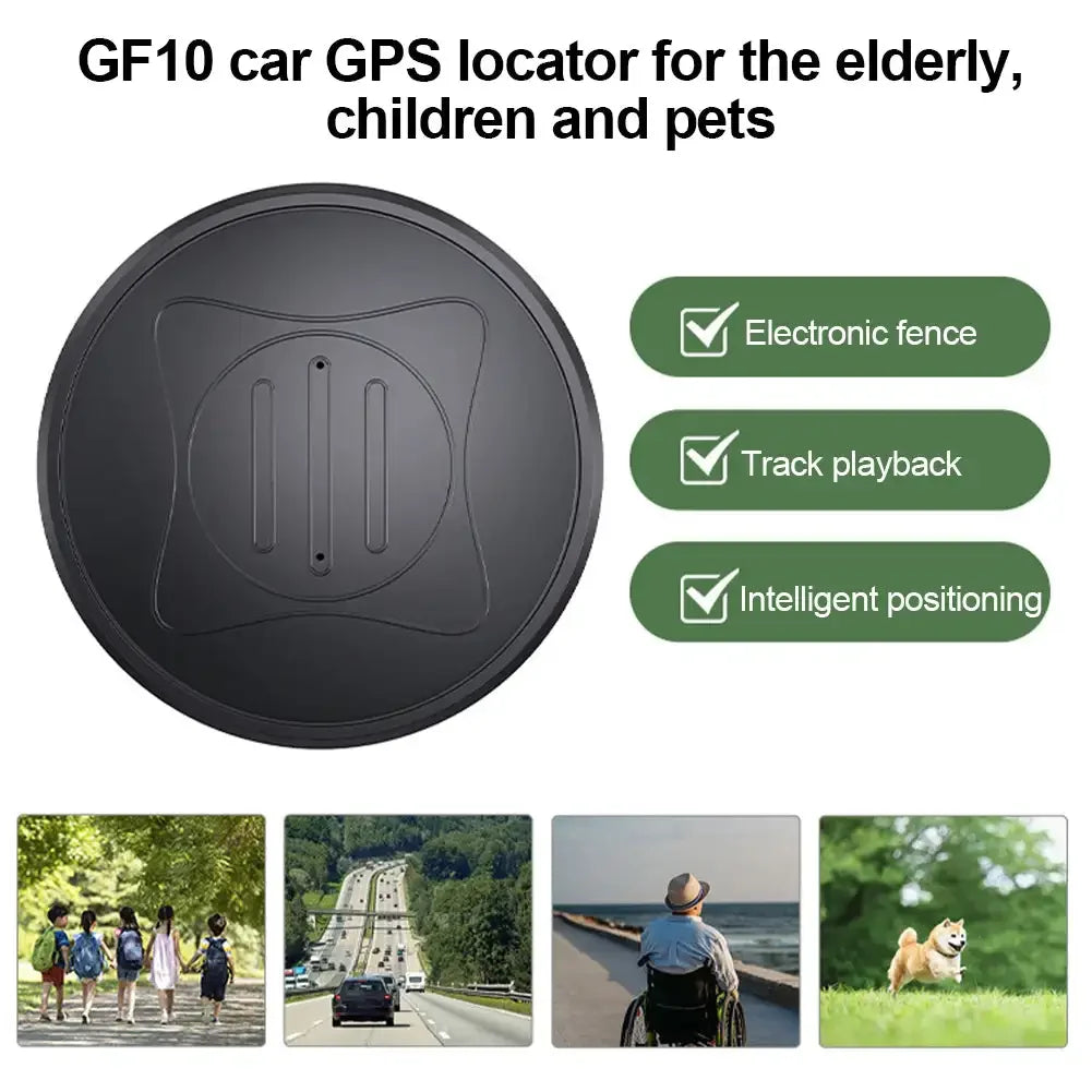 Mini GPS Tracker Magnetic Smart Car Vehicle Tracking 1-5PCS Anti-lost Anti-theft Device Mini Portable Positioning GPS Locator