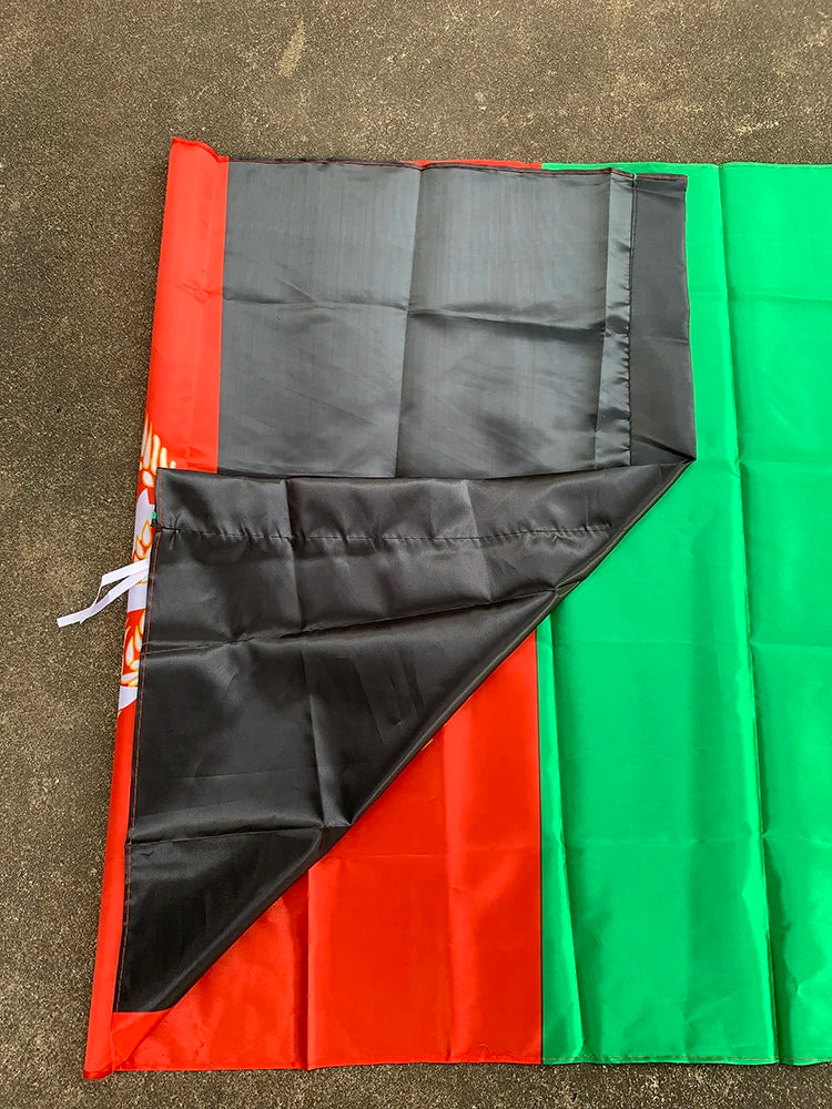 Z-ONE FLAG Afghanistan Flag 90 x 150cm Banner Afghani Kabul Hanging parade Festival Indoor Outdoor Home decoration