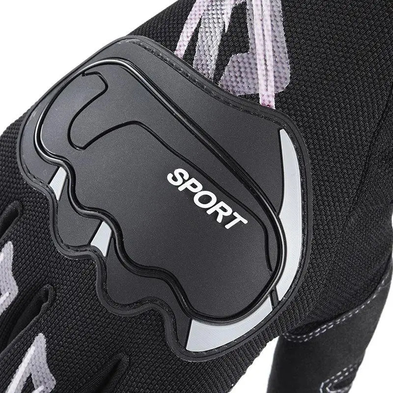 Motorcycle Full Finger Gloves For Men Women Shockproof Non-Slip Tactical Gloves For Outdoor Fitness Cycling Biker Moto Equipment