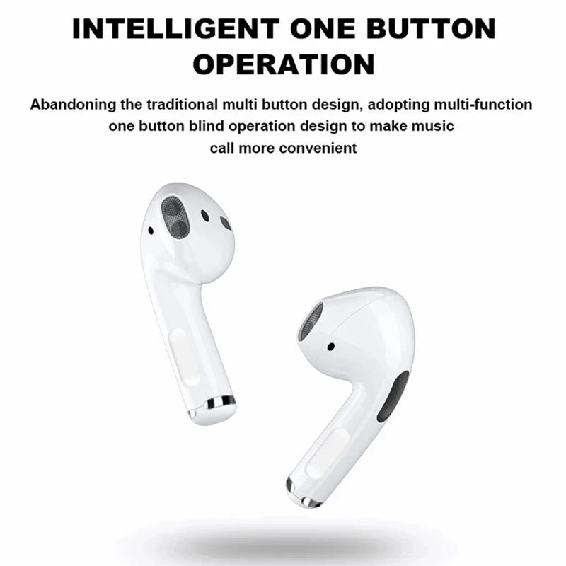 Air Pro 4  Pods True Wireless earphones In Ear headphones Ultra Long Standby Running Bass Sports earburds music headset with Mic