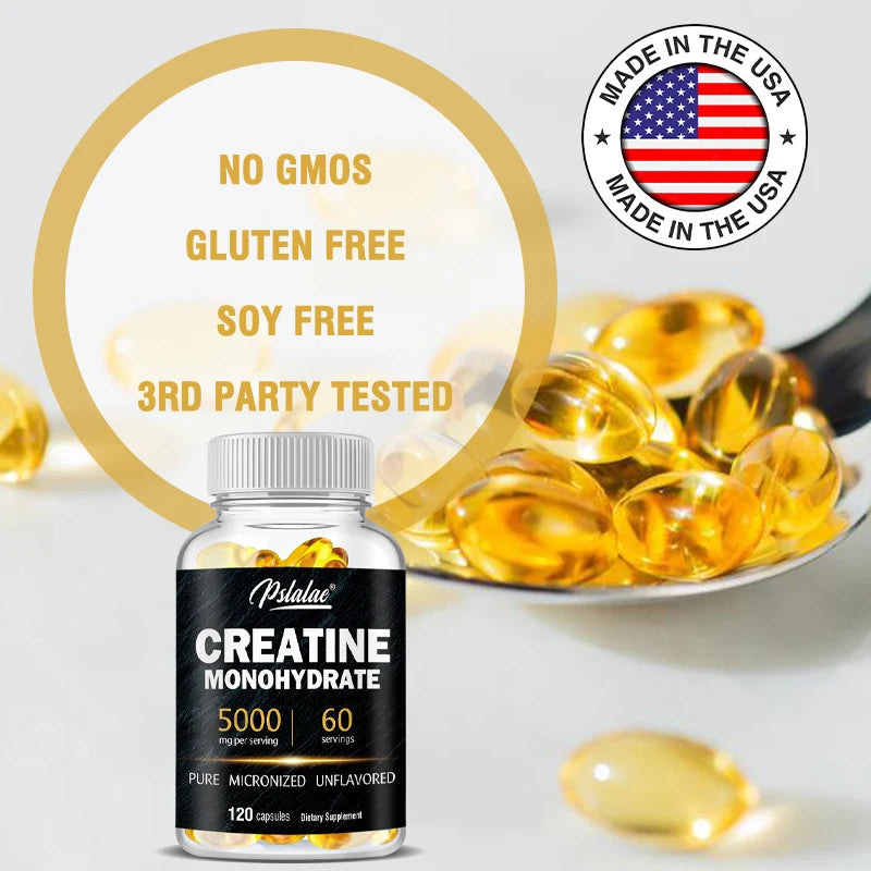 Creatine Monohydrate Supplement Pre/Post Workout/Fitness/Cross Training Supplement