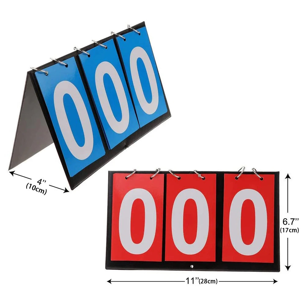 Scoreboard Score Keeper,Volleyball Basketball Tennis Table Tennis Scoreboards(4-Digital)