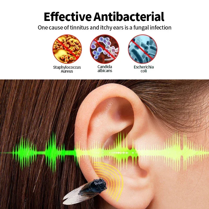 Tinnitus Relief Ear Drops Hearing Loss Improvement Liquid Deafness Earache Itchy Pain Ear Ringing Treatment Medical Medicine