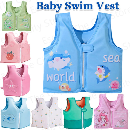 Infant Buoyancy Vest Jacket Cute Three-dimensional Design Child Bathing Swimming Life Float Swim Gear Swimming Pool Accessories