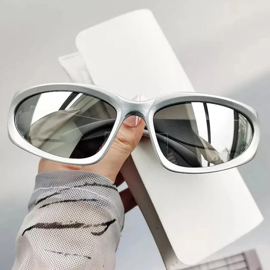 Y2k New Punk Sports Sunglasses For Men Women Luxury Brand Designer Sun Glasses Men's Fashion Vintage Shades UV400 Goggle Eyewear