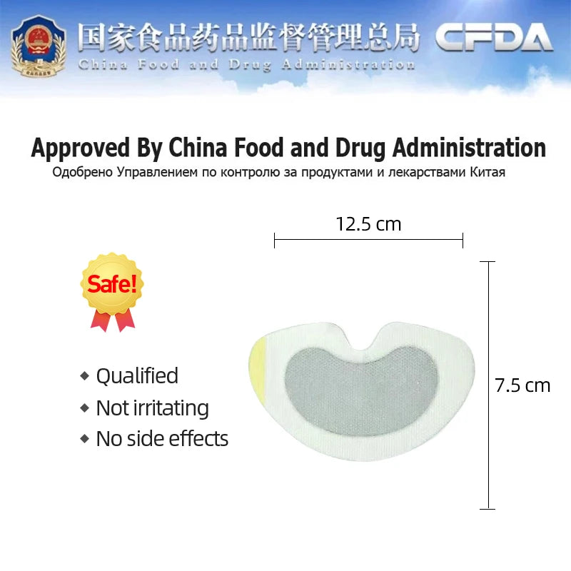 Cough Treatment Patch For Adult/Baby Herbal Anti-Cough Medicine Plaster Asthma Relief Moisten Lung CFDA Approved 6/12PCS