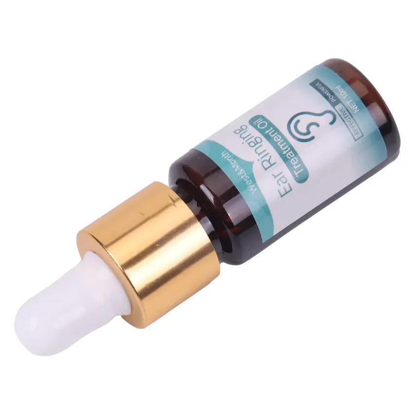 Ear Ringing Drops Alleviate Deafness Tinnitus Itching Earache 10ml Tinnitus Oil For Improved Ear Health And Hearing