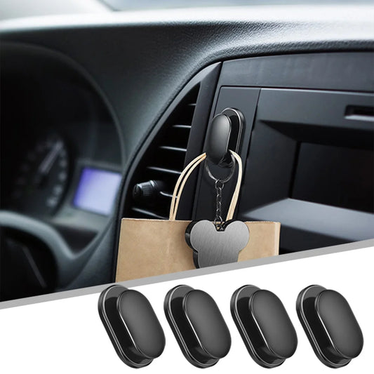 Mini Car Hooks Interior Storage Holder for USB Cable Headphone Key Self-Adhesive Dashboard Wall Hanging Hook Auto Accessories