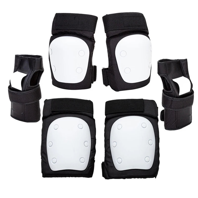 Kids Knee Adult Youth Pads Elbow Pads Wrist Guards Protective Gear for Skateboarding Roller Skating Cycling BMX Bicycle Scooter