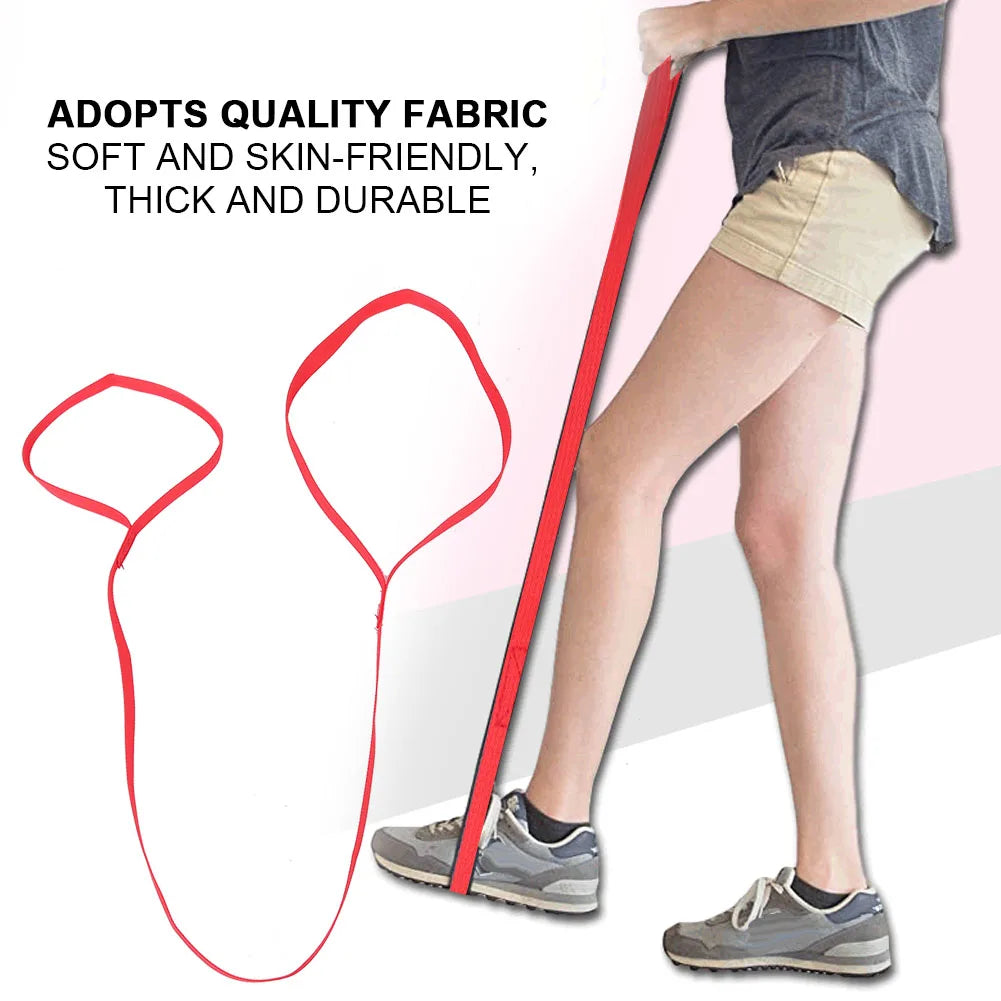 Portable Disabled Elderly Leg Lifting Strap Foot Lifting Device Knee Leg Injuries Important Leg Mobility Aid No Need Bend Down