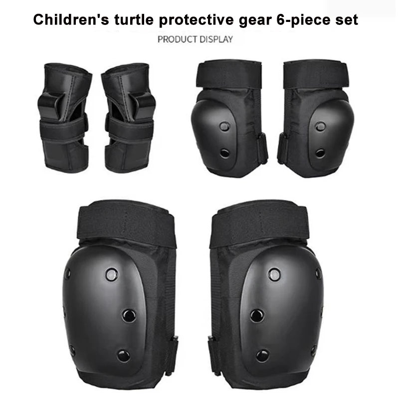 Kids Knee Adult Youth Pads Elbow Pads Wrist Guards Protective Gear for Skateboarding Roller Skating Cycling BMX Bicycle Scooter