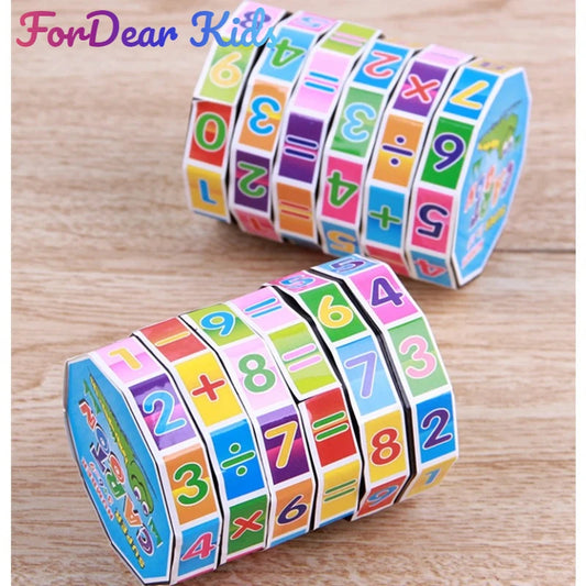 Children's Educational Toys Learning Math Puzzle Square Toys for Kids Toys for Develop Intelligence Interesting Learning