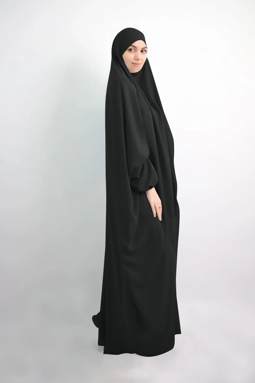 Wholesale Breathable Hijab Liturgical Wear Lslamic Turkish Robe Women Dubai Muslim Standard Apparel Middle East Abaya