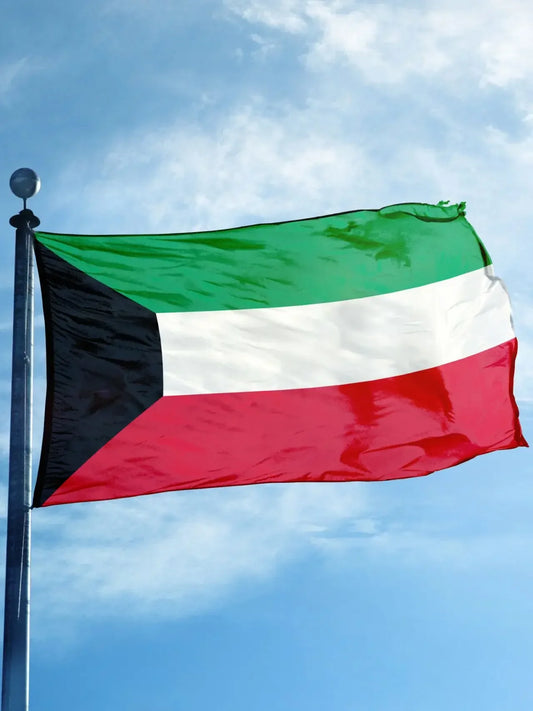 90*150cm Kuwait Flag Arab State Banner Country Pennant Hanging