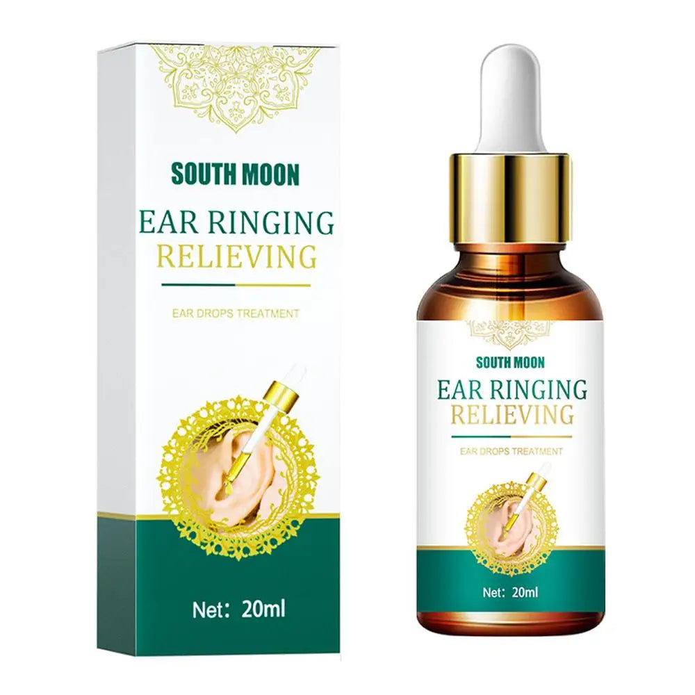 2X Tinnitus Ear Drops Ear Ringing Gentle Relieving Health Discharge Care Tinnitus Fluid Ear Ear Deafness Swelling Otitis Care