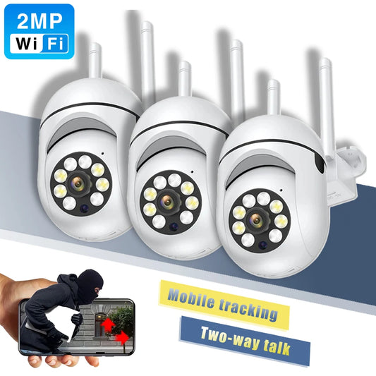 5G WIFI Camera Two Way Talk Security Protection 2MP 1080P WIFI Surveillance Cameras PTZ Auto Tracking Camera Security Smart Home