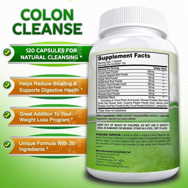 Weight Loss, Appetite Suppression, Metabolism, Kidney and Liver Detoxification, Colon Cleanse, Immune System Health