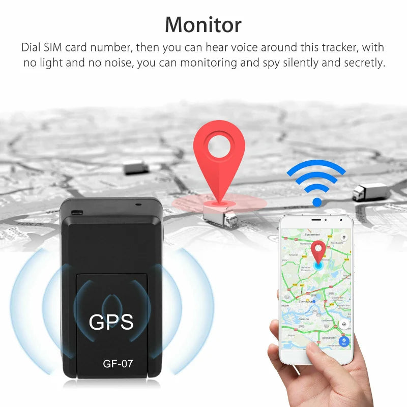 Mini GPS Car Tracker Real Time Anti-Theft lost Locator Magnetic SIM for Gps Bicycle Vibrator Gps Trackers 4G Jps Tracker