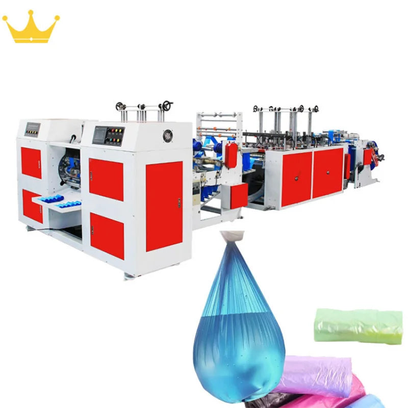Cheap Automatic Plastic Bag Production Line Full Automatic Biodegradable Garbage Bag Making Machine Plastic Bag Industry Machine